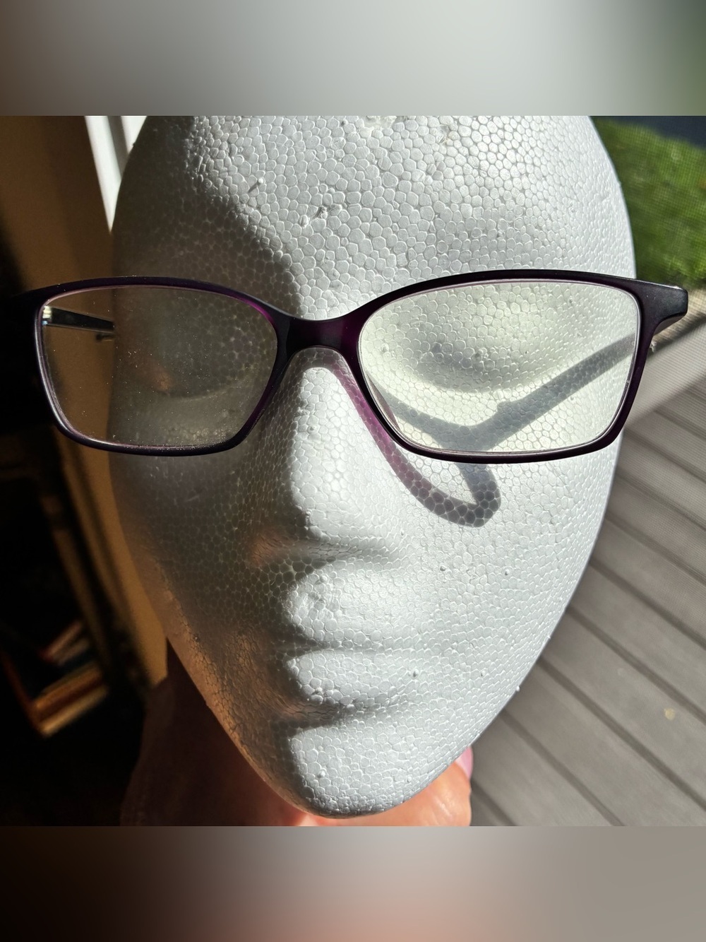 ECO by MODO Biobased MOSMAN Purple Eyeglasses 55-18-140 Lightweight  Rectangular